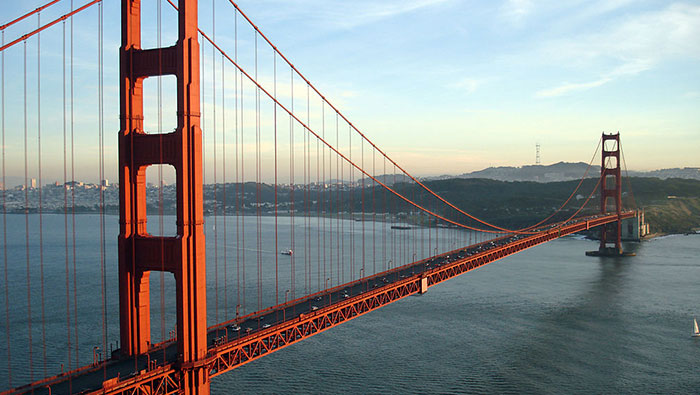 Pope Francis and the Golden Gate Bridge